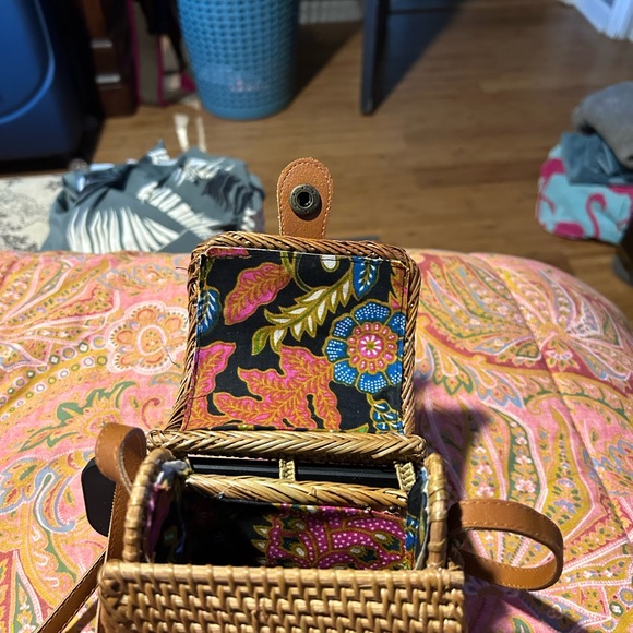 Small Rattan handbag - Picture 3 of 9